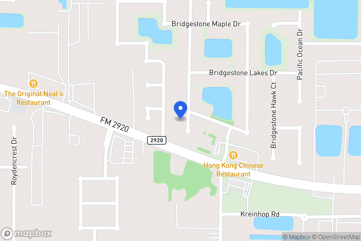 Map of 22015 Bridgestone Pine Ct, Spring