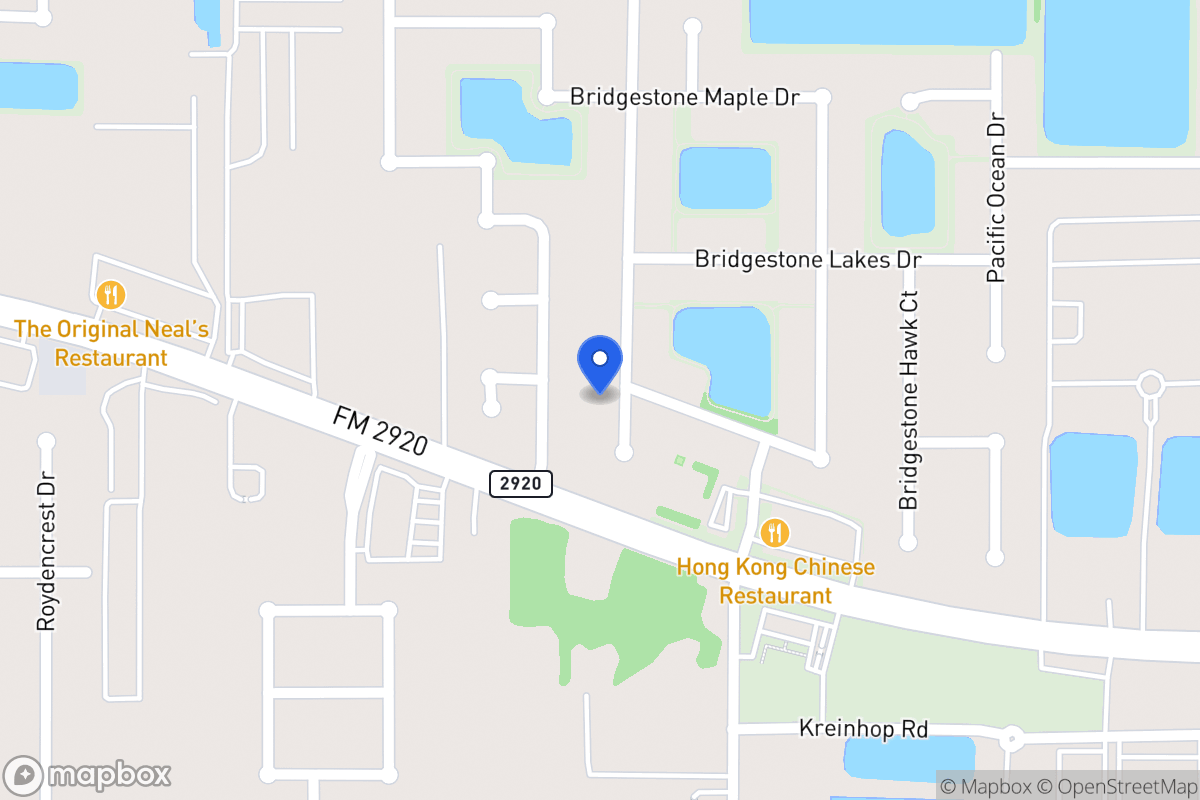 Map of 22019 Bridgestone Pine Ct, Spring