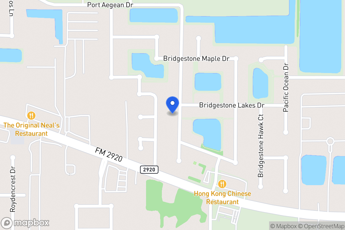 Map of 22123 Bridgestone Pine Ct, Spring