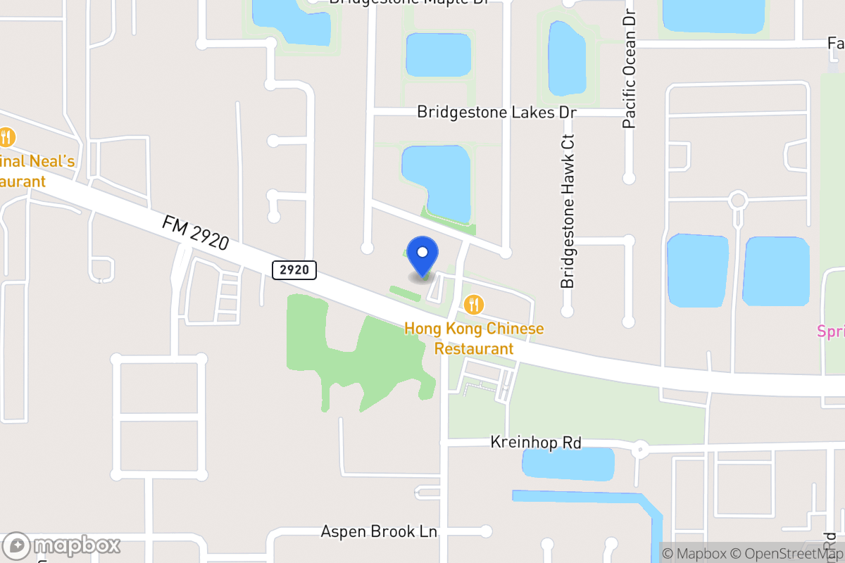 Map of 22003 Bridgestone Ln, Spring