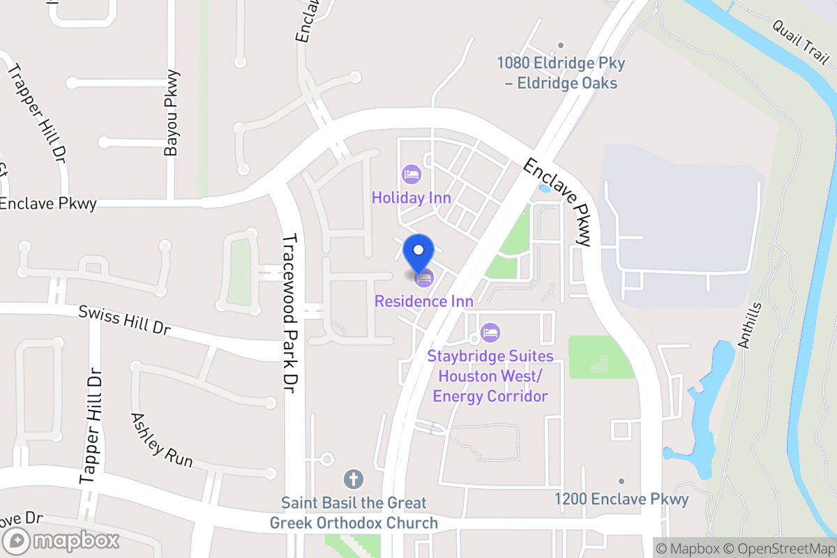 Map of S 1150 Eldridge Pky, Houston