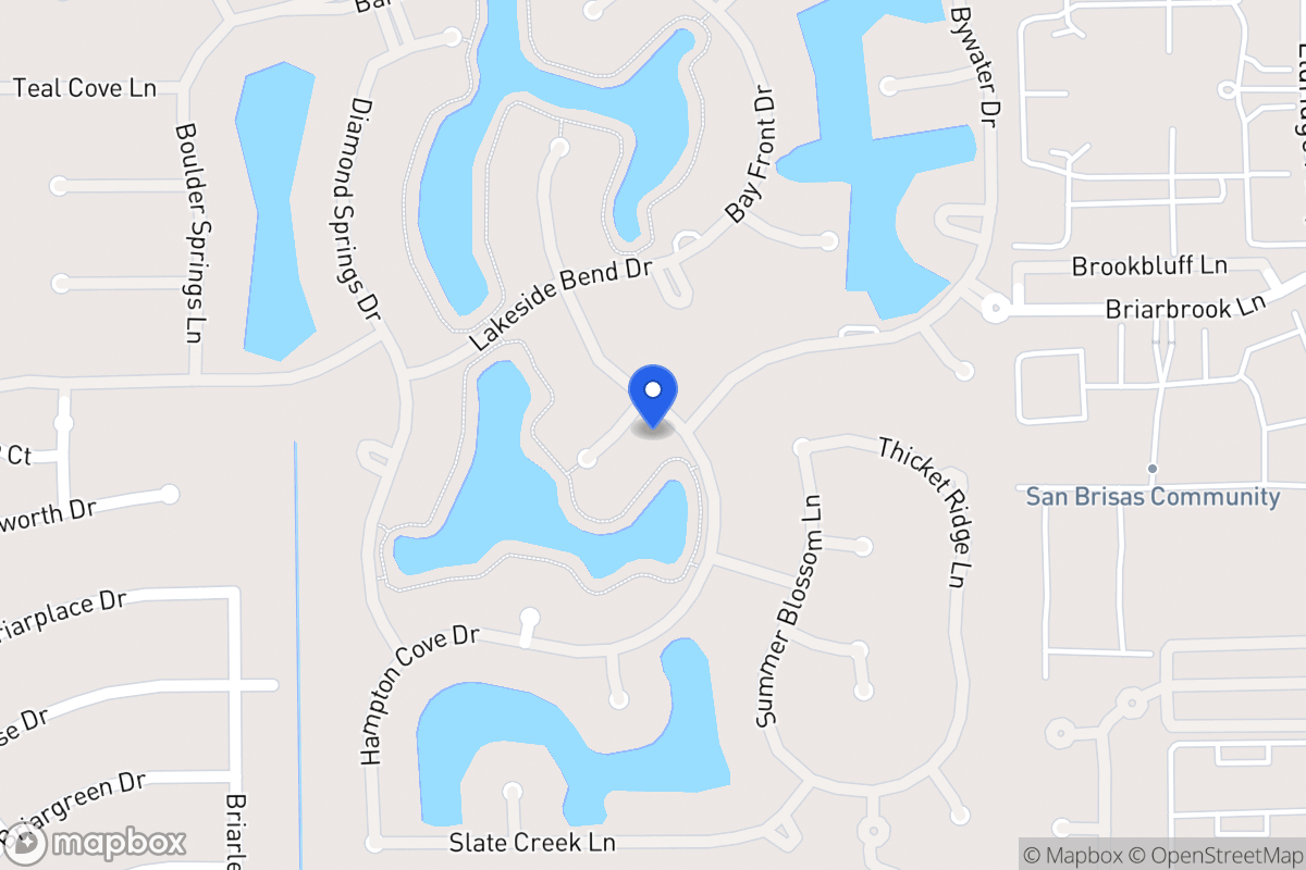 Map of 13803 Sedalia Springs Ct, Houston