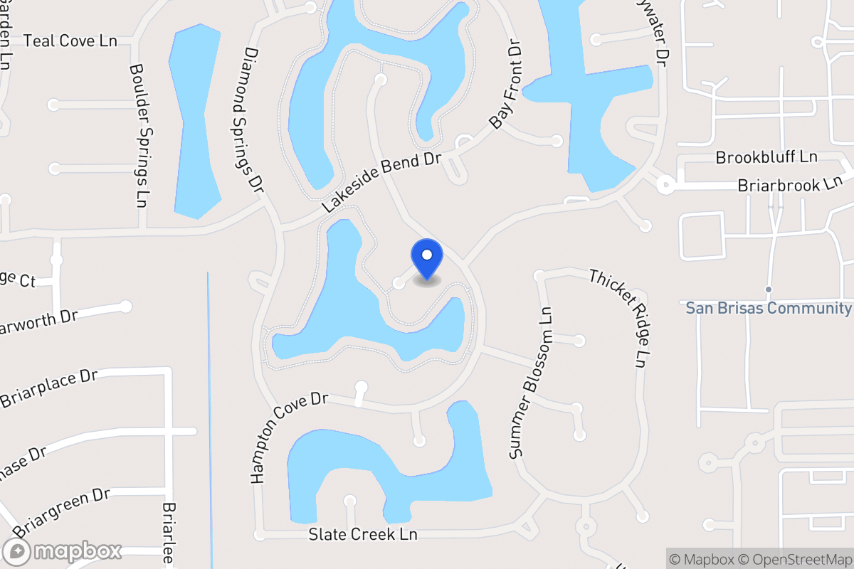 Map of 13807 Sedalia Springs Ct, Houston