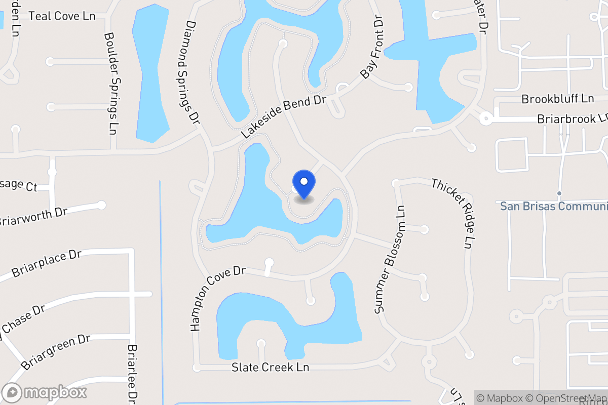 Map of 13811 Sedalia Springs Ct, Houston
