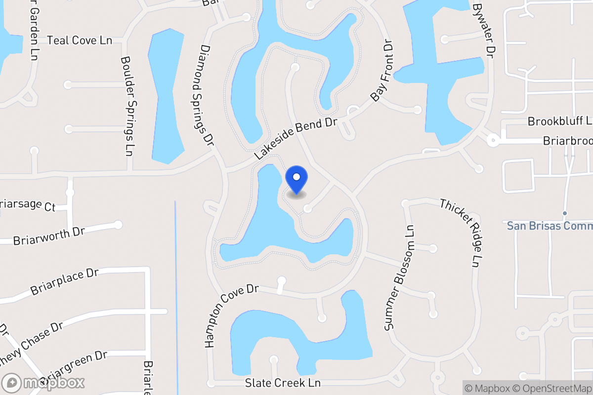 Map of 13810 Sedalia Springs Ct, Houston