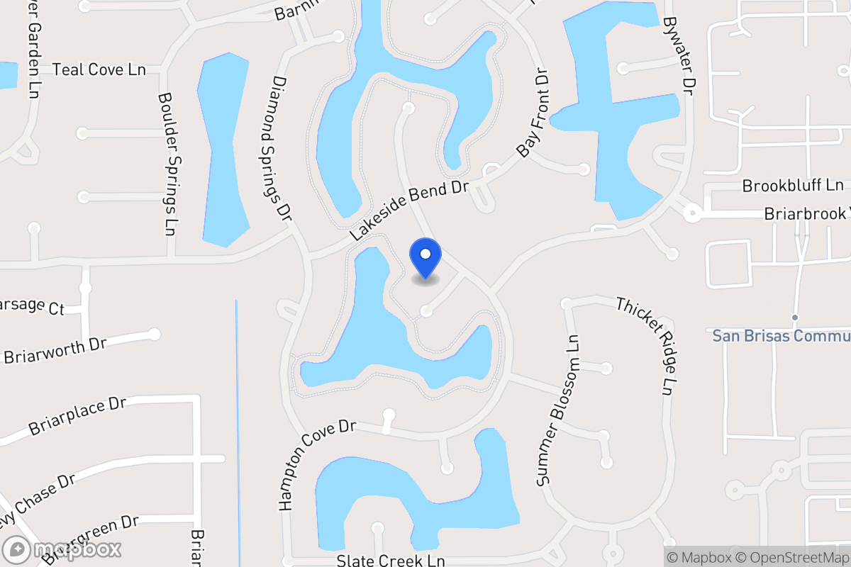 Map of 13806 Sedalia Springs Ct, Houston