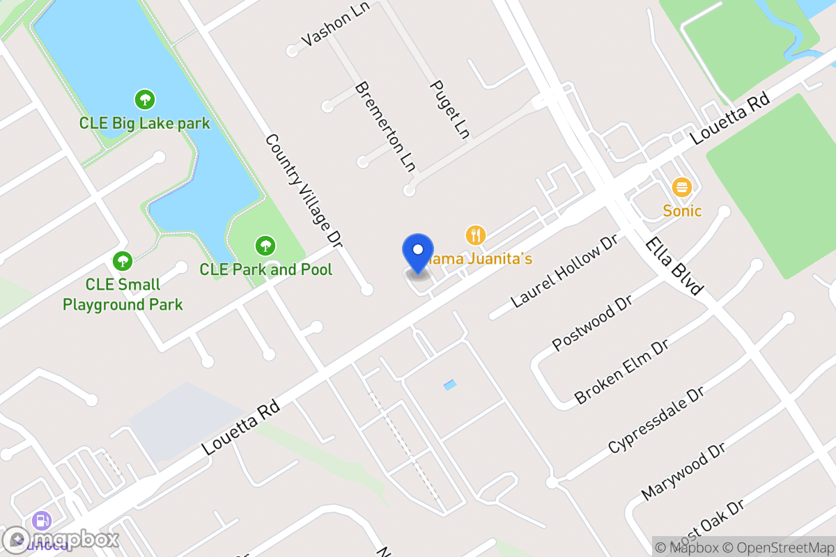 Map of 4022 Louetta Rd, Spring