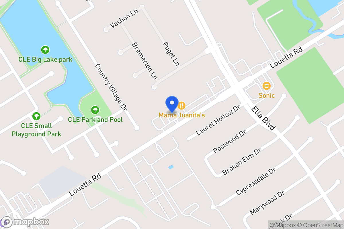 Map of 4008 Louetta Rd, Spring