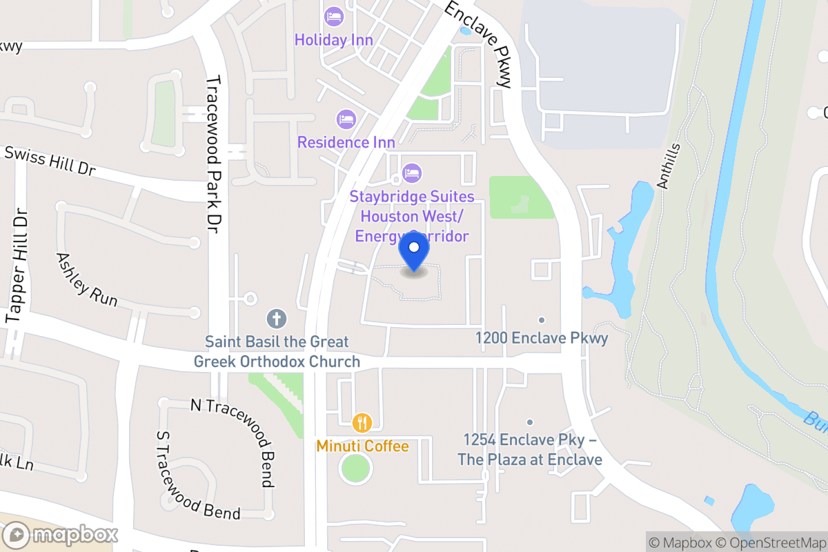Map of 1255 Eldridge Pky, Houston