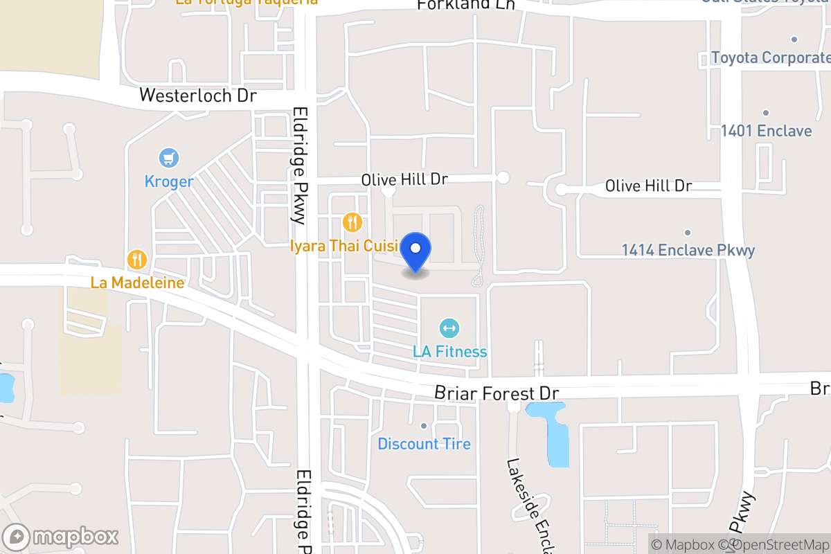 Map of 13335 Olive Trace, Houston