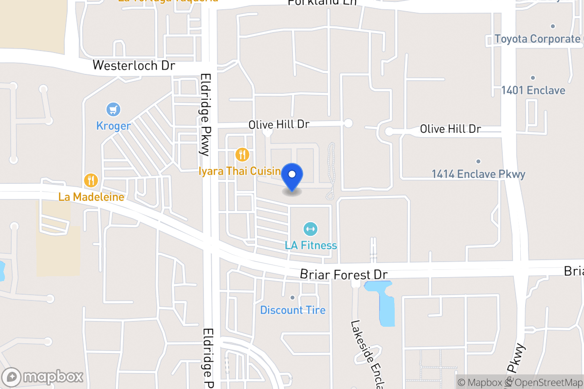 Map of 13331 Olive Trace, Houston