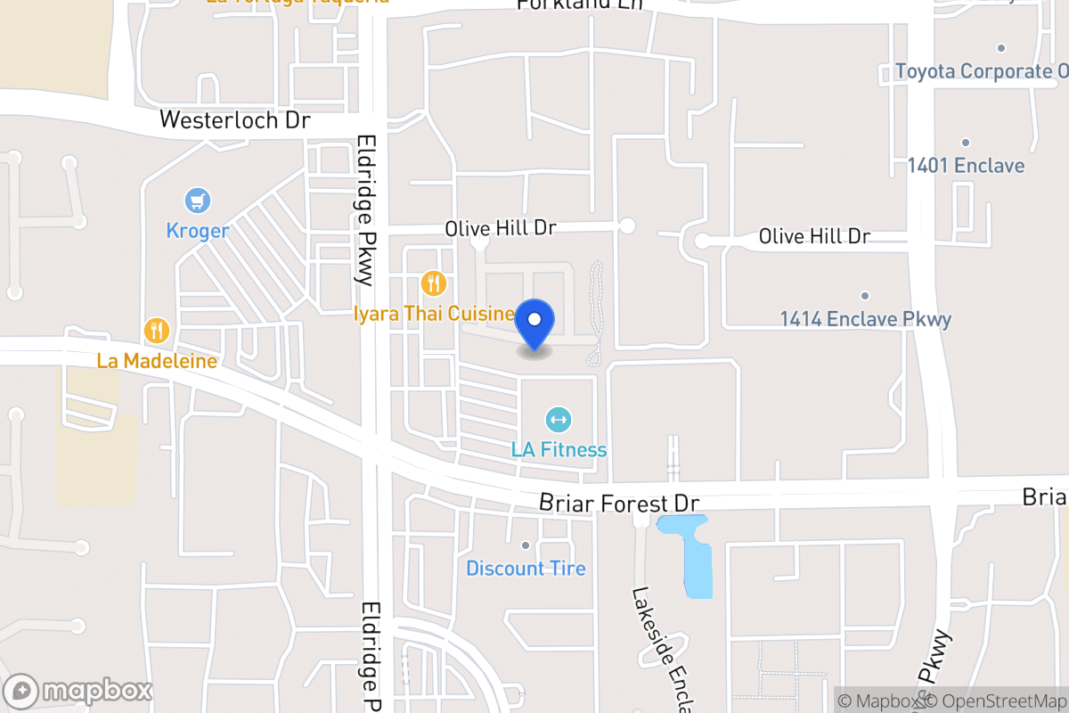 Map of 13327 Olive Trace, Houston