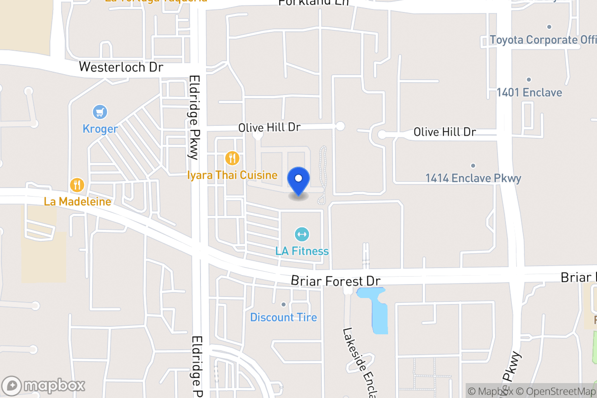 Map of 13319 Olive Trace, Houston