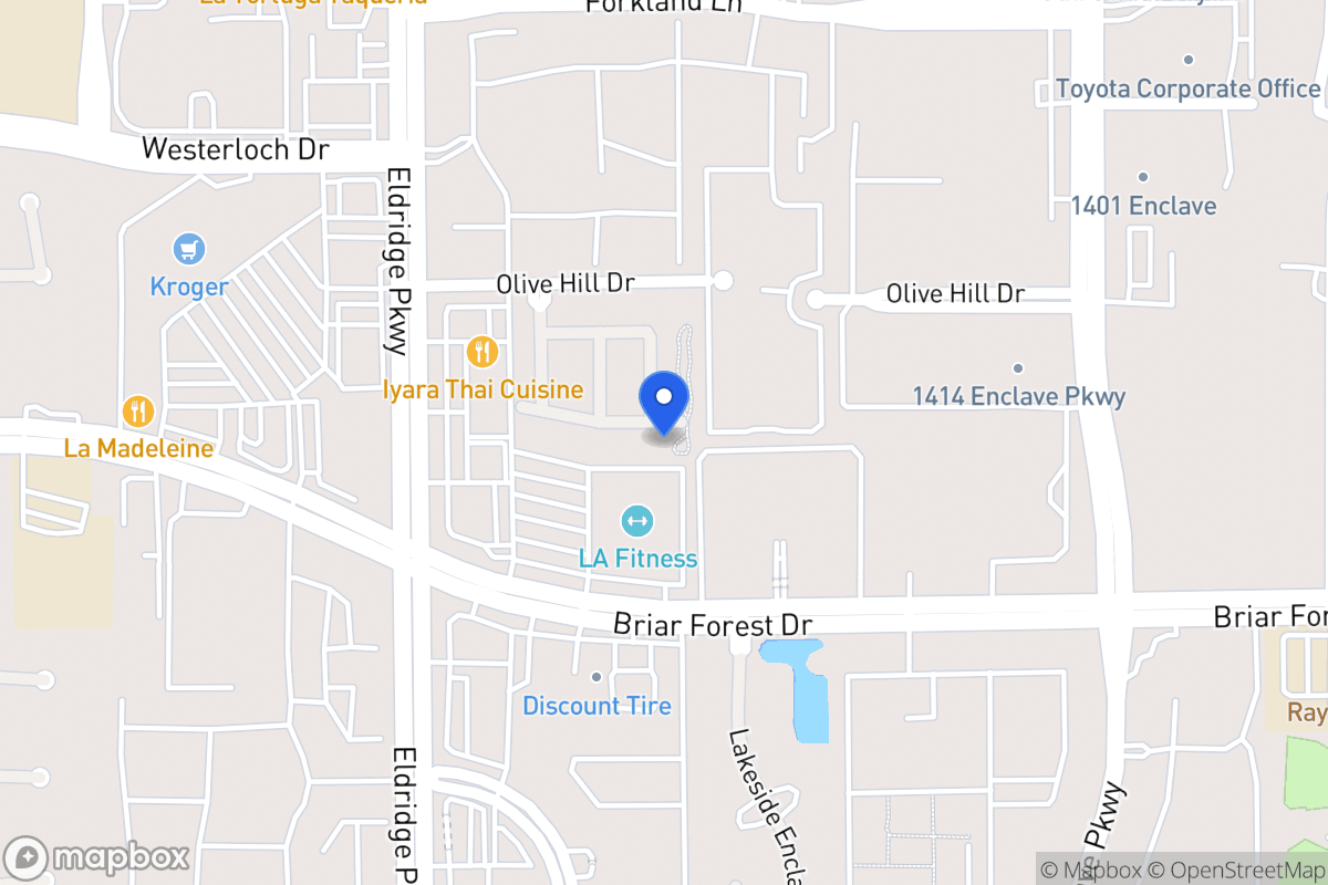 Map of 13307 Olive Trace, Houston