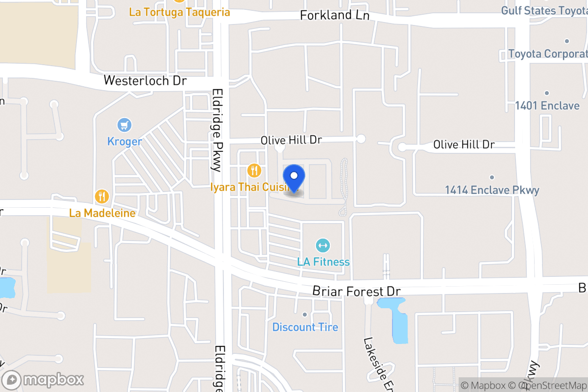 Map of Olive Trace, Houston
