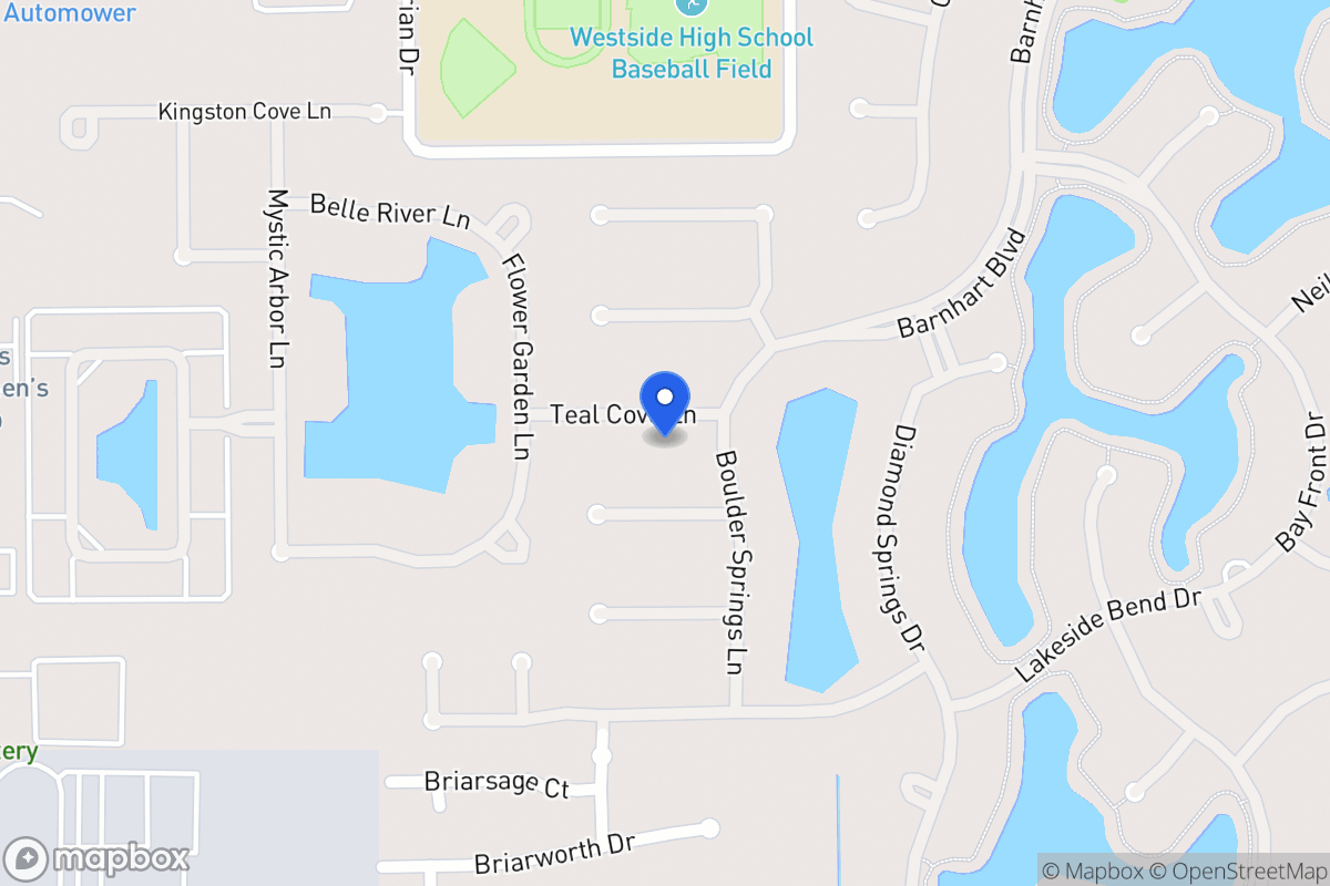 Map of 14207 Teal Cove Ln, Houston