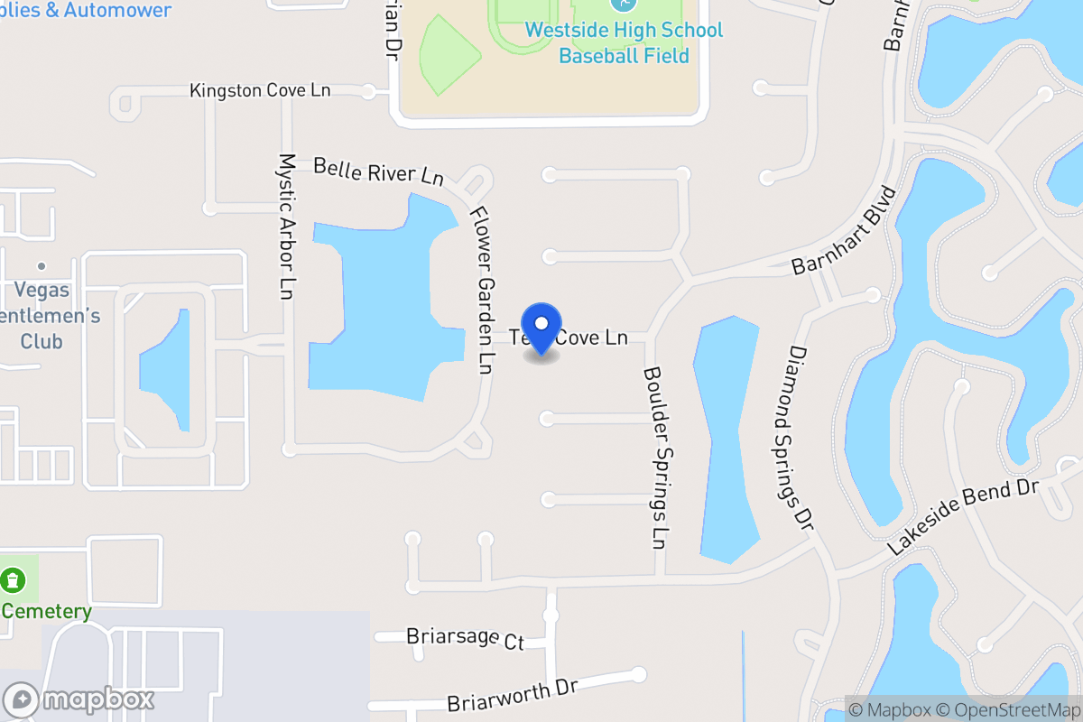Map of 14219 Teal Cove Ln, Houston