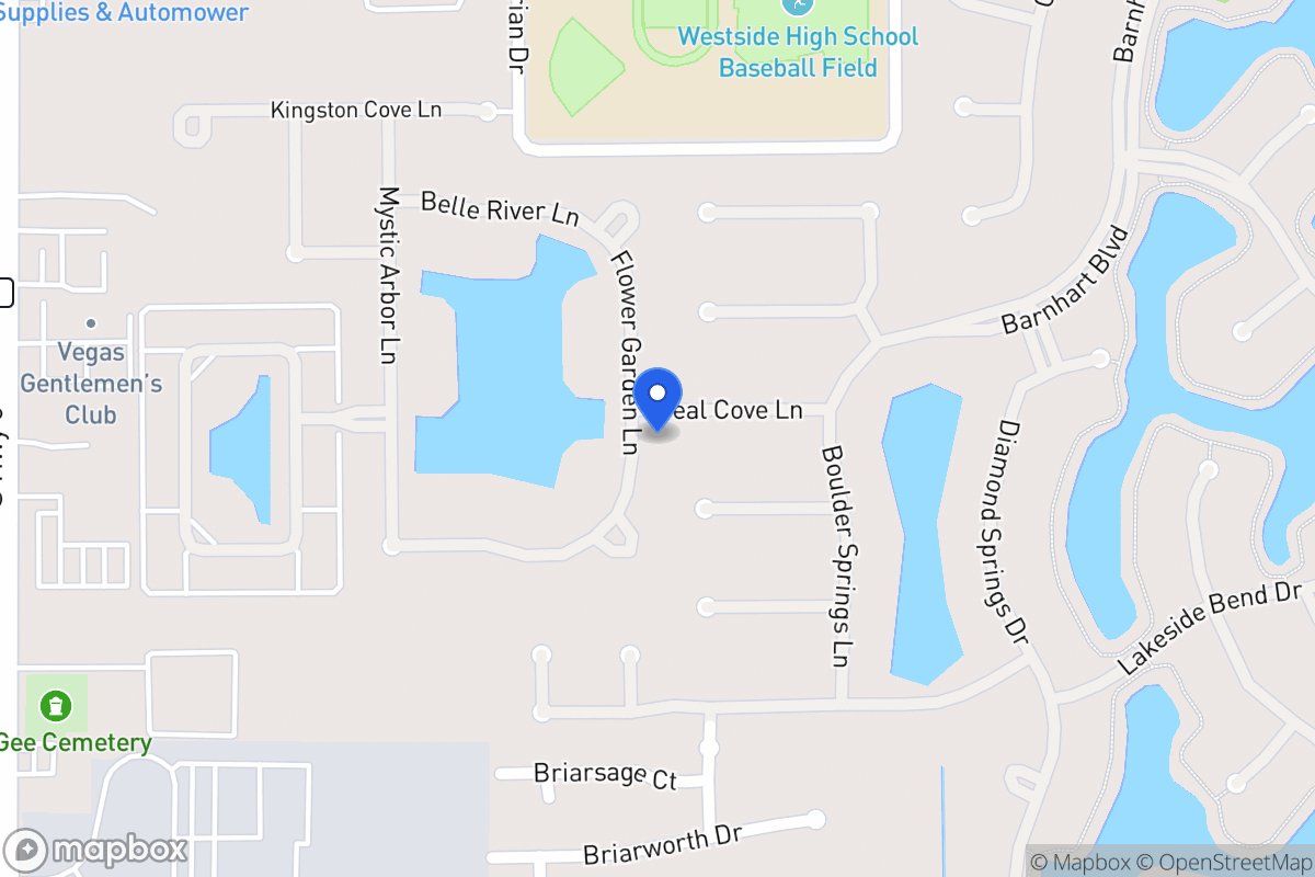 Map of 2003 Flower Garden Ln, Houston