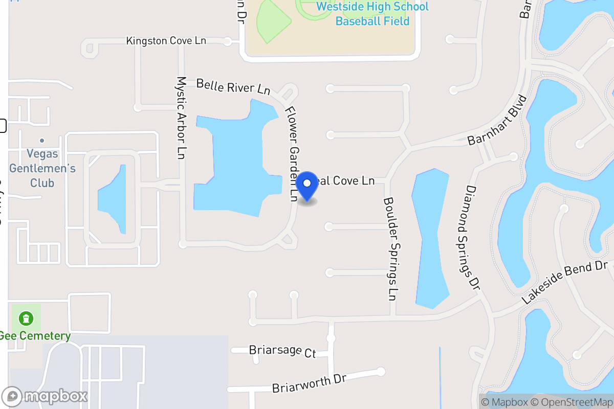 Map of 2007 Flower Garden Ln, Houston