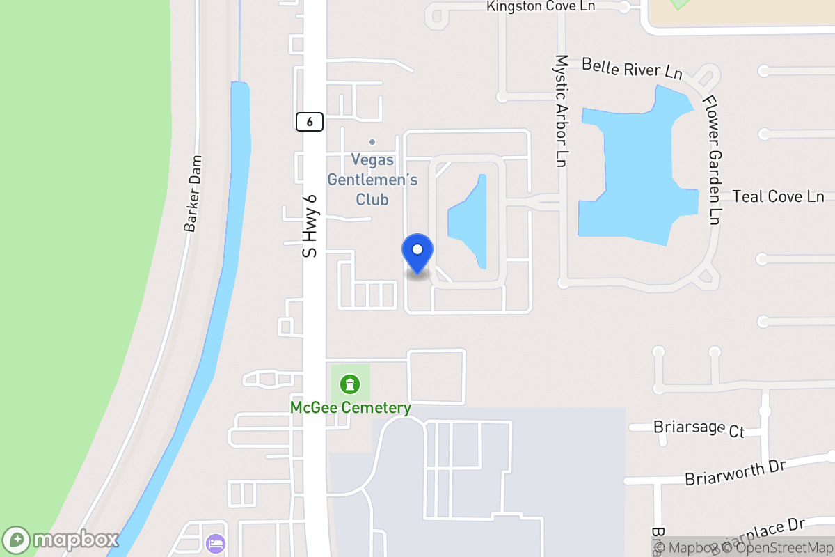 Map of 2046 Palm Forest Ln, Houston