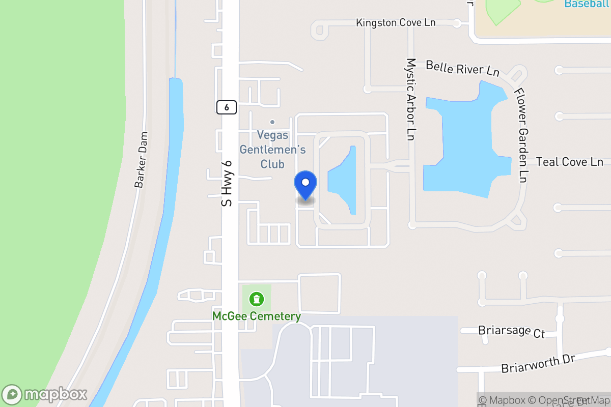 Map of 2030 Palm Forest Ln, Houston