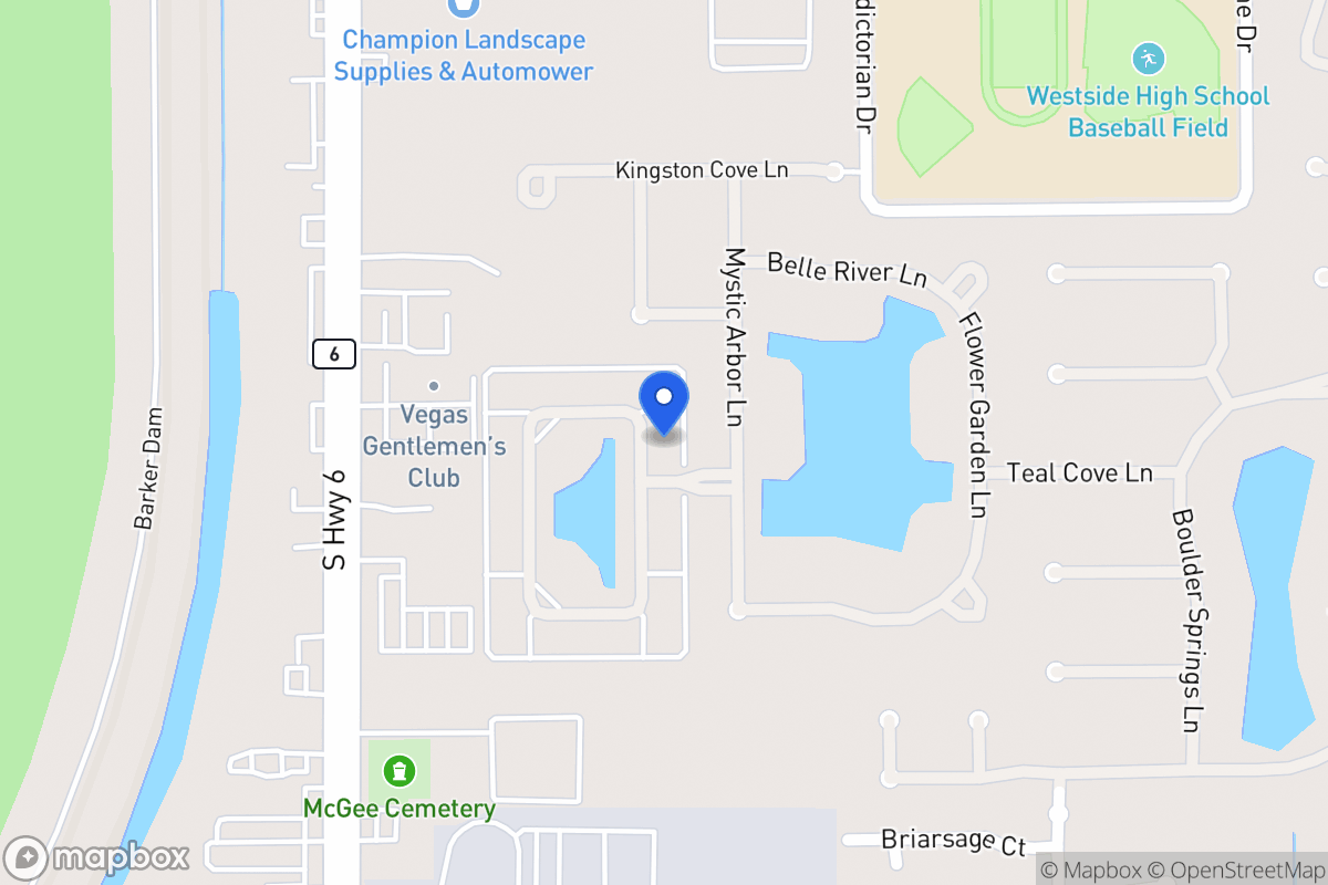 Map of 1911 Spring Cedar Ln, Houston