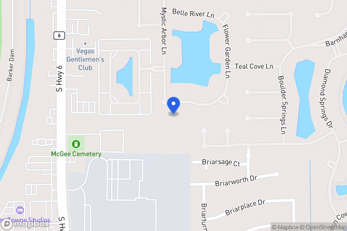 Map of Shadow Garden Ln, Houston