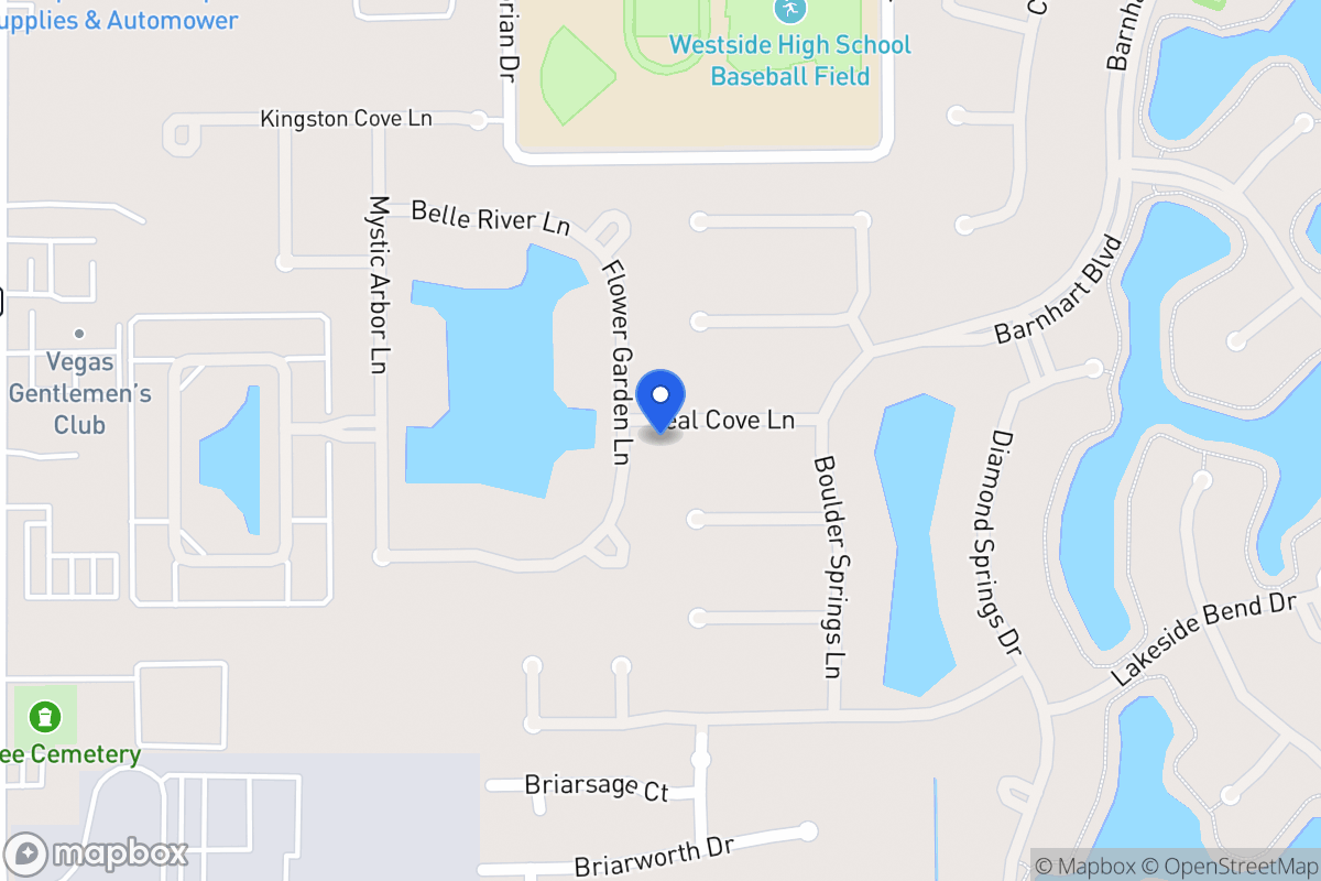 Map of Teal Cove Ln, Houston