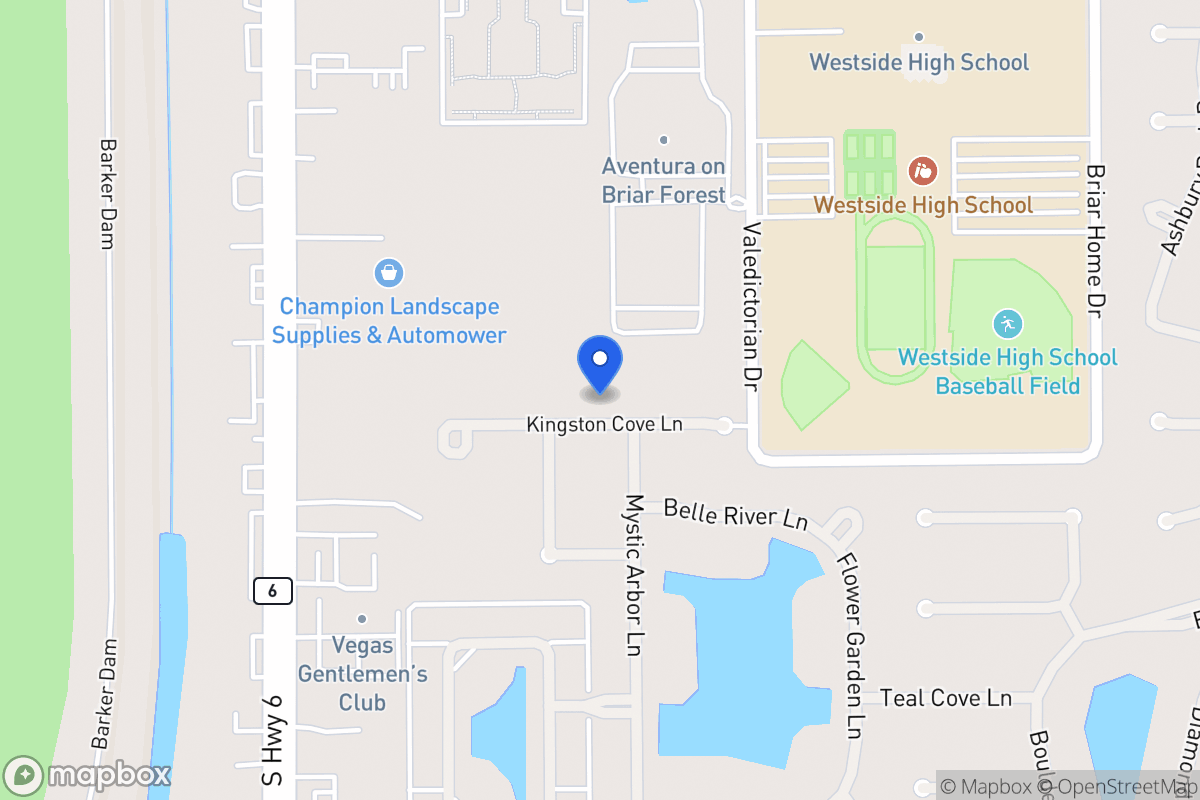 Map of 14406 Kingston Cove Ln, Houston