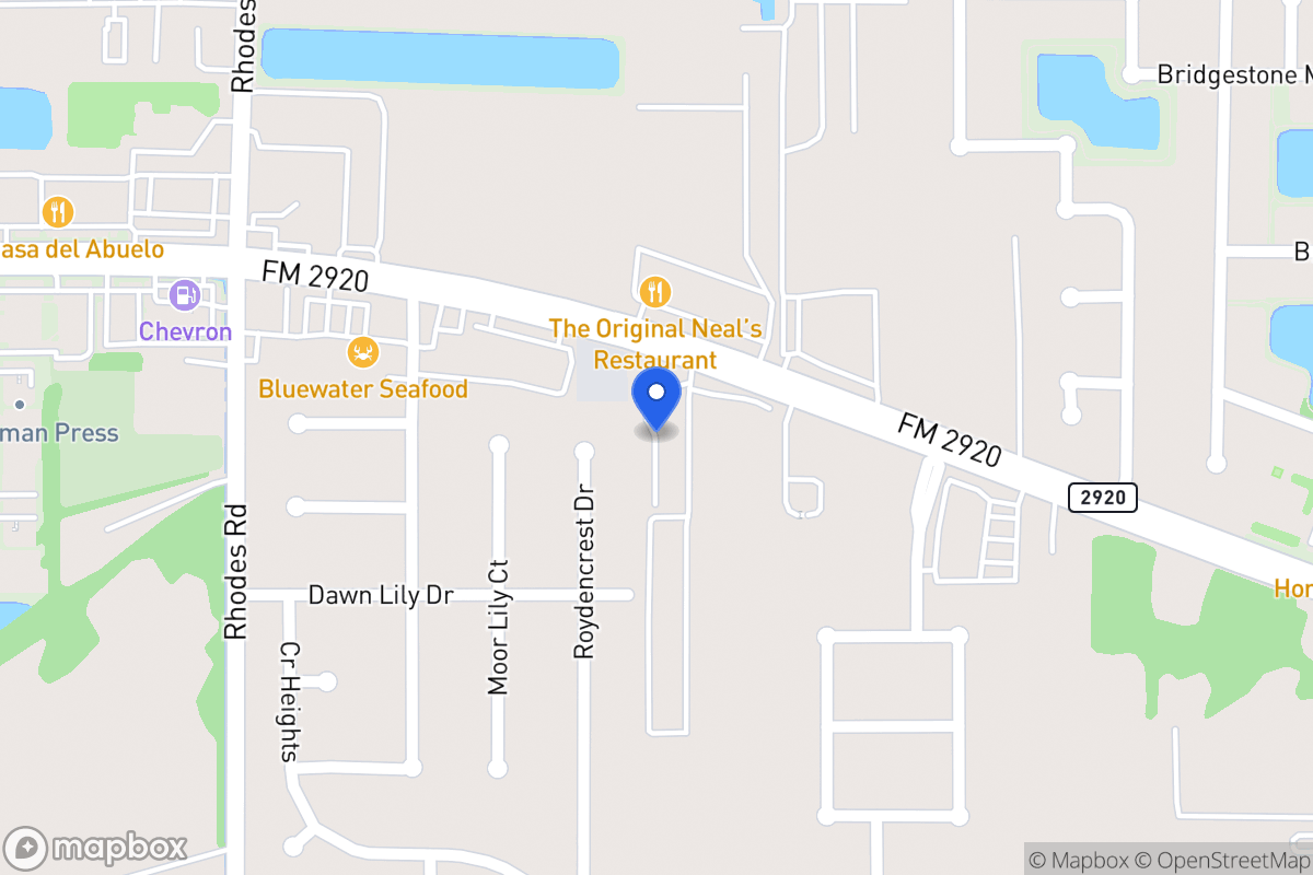 Map of 4701 Fm 2920 Rd, Spring
