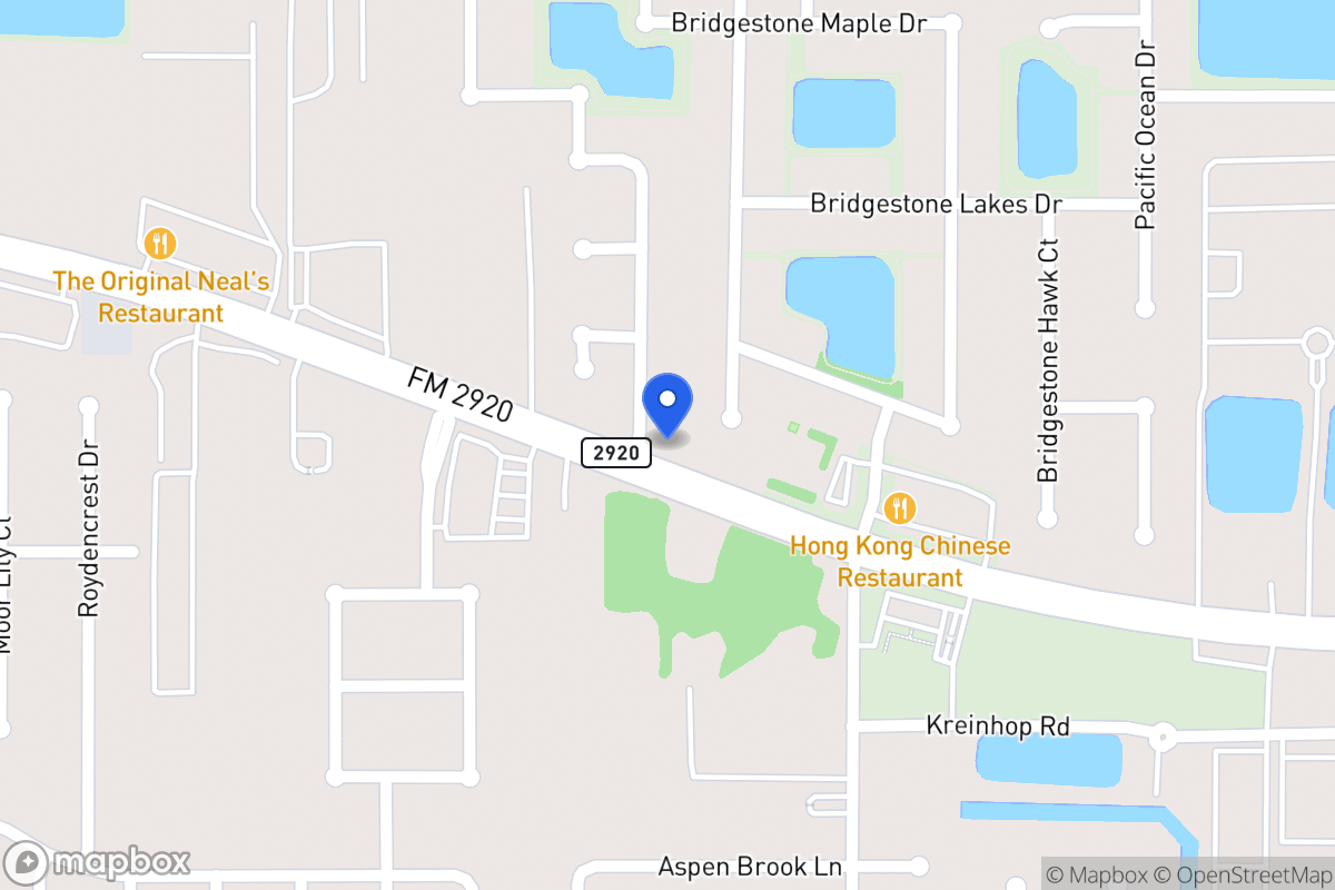 Map of 22002 Bridgestone Crossing Dr, Spring