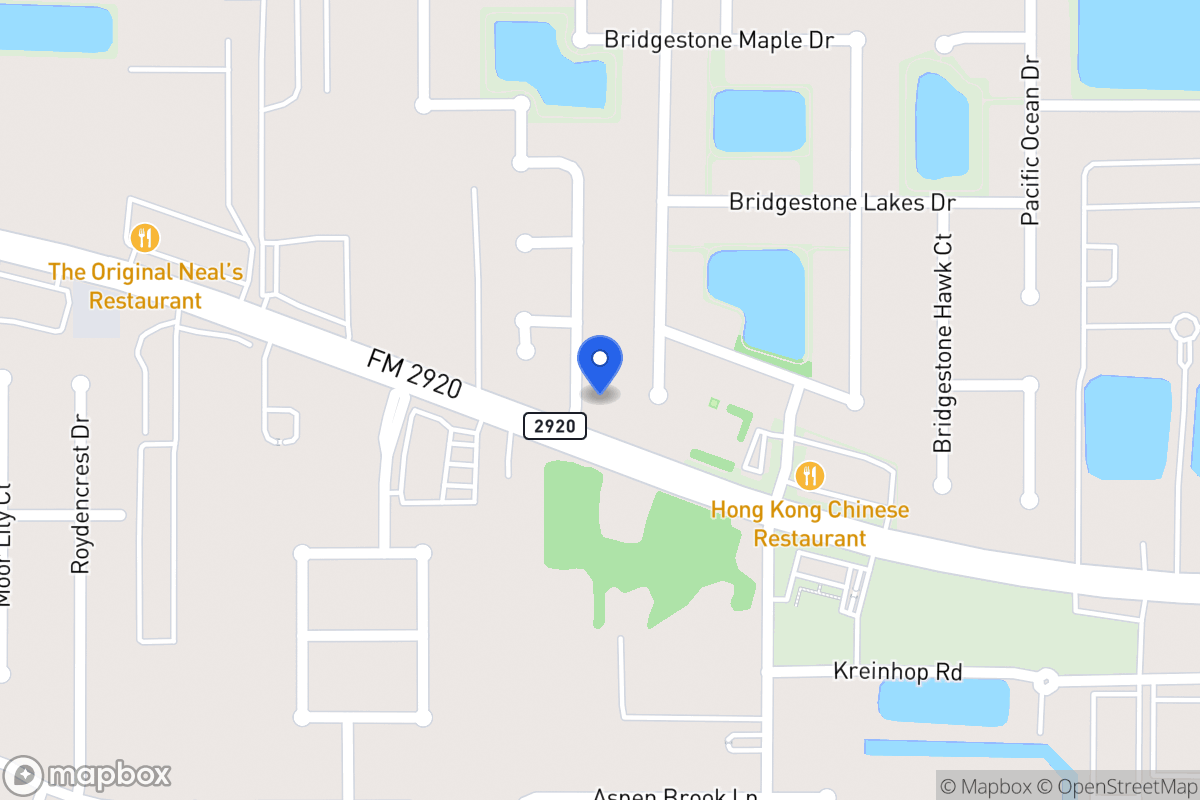 Map of 22006 Bridgestone Crossing Dr, Spring