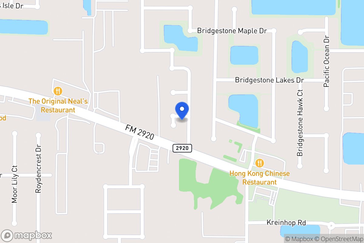 Map of 22010 Bridgestone Way Ct, Spring