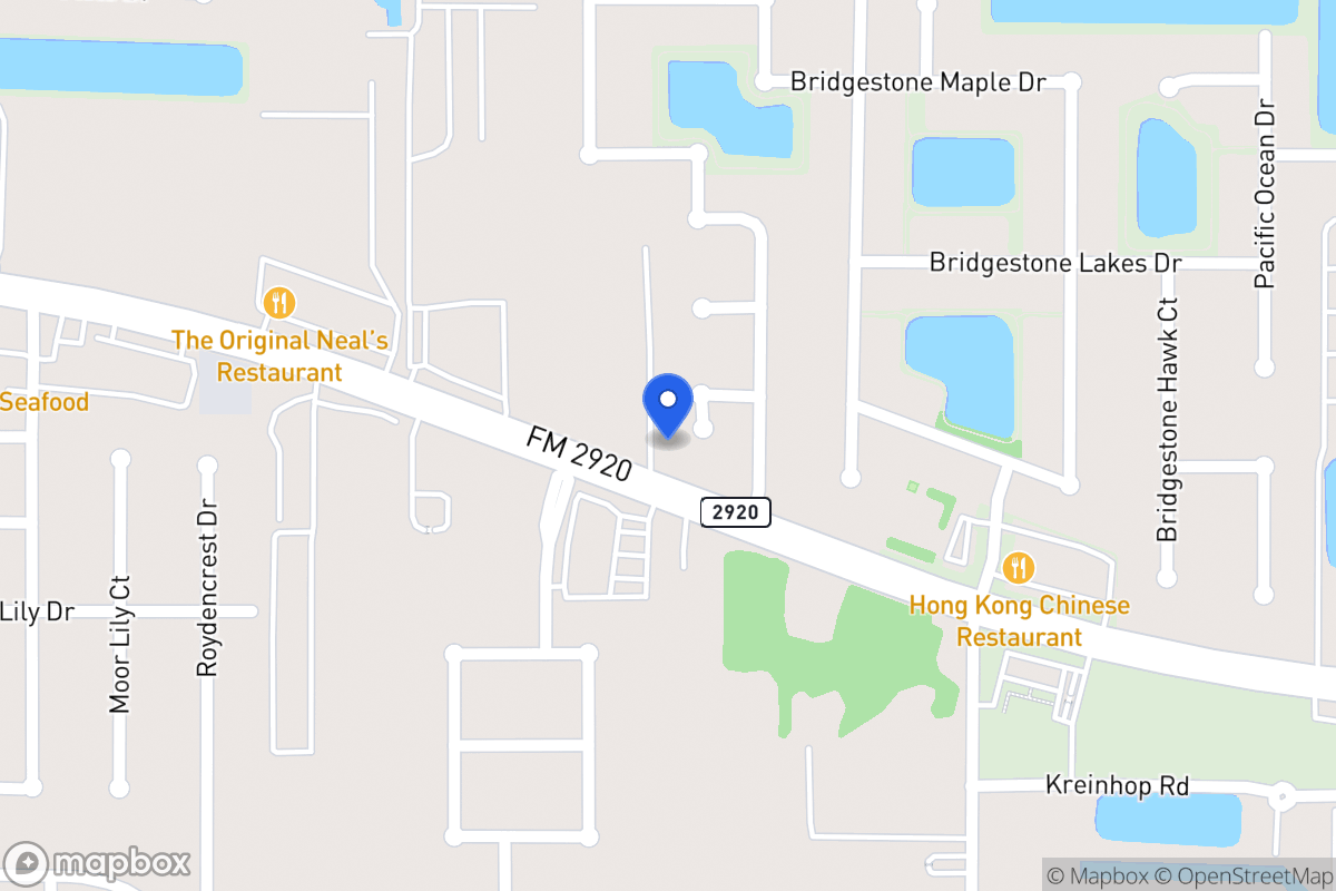 Map of 22007 Bridgestone Way Ct, Spring