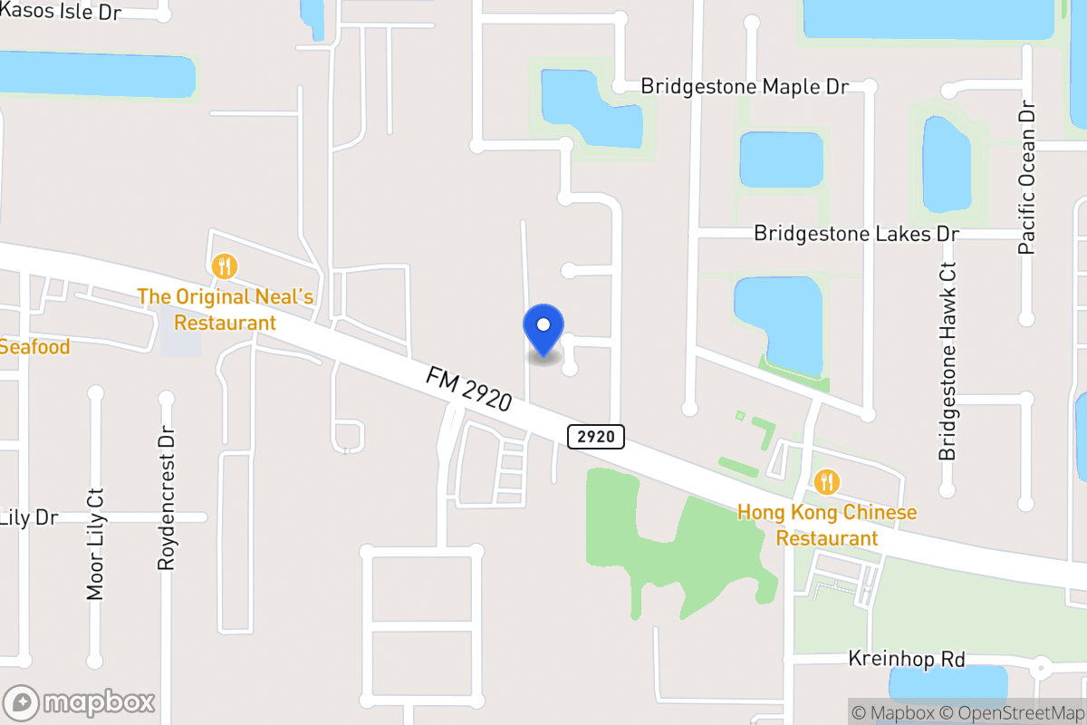 Map of 22011 Bridgestone Way Ct, Spring