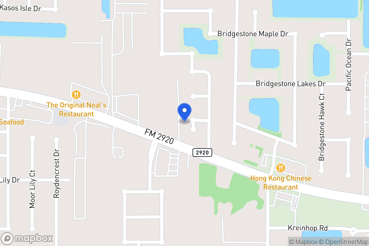 Map of 22015 Bridgestone Way Ct, Spring