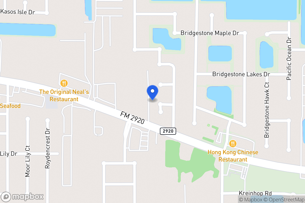 Map of 22019 Bridgestone Way Ct, Spring