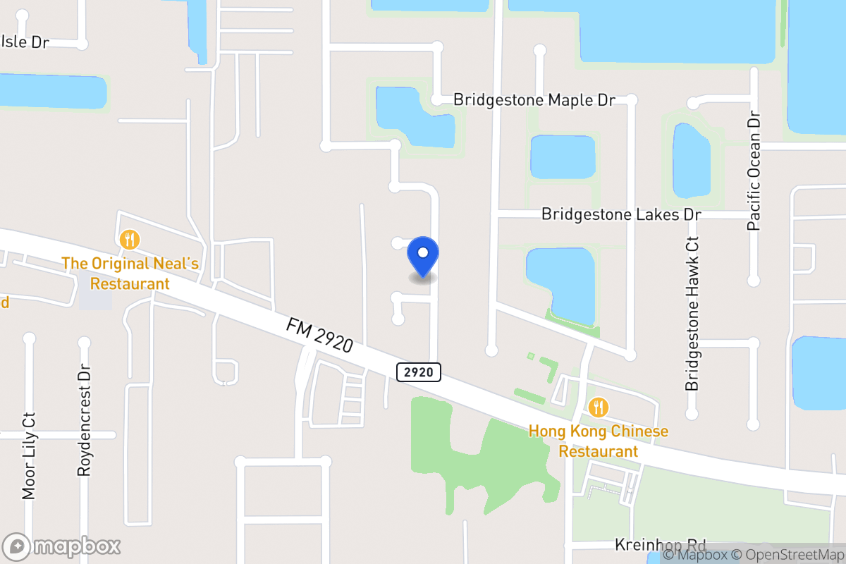 Map of 4502 Bridgestone Valley Dr, Spring