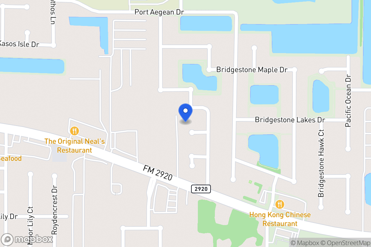 Map of 4514 Bridgestone Cliff Ct, Spring