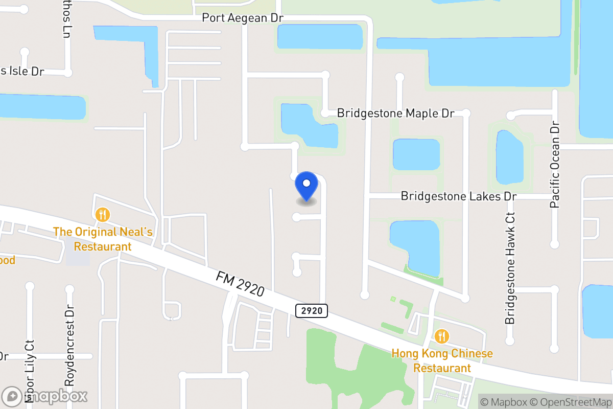 Map of 4506 Bridgestone Cliff Ct, Spring