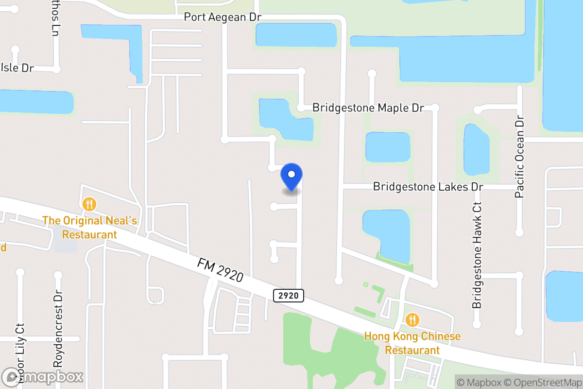 Map of 4502 Bridgestone Cliff Ct, Spring