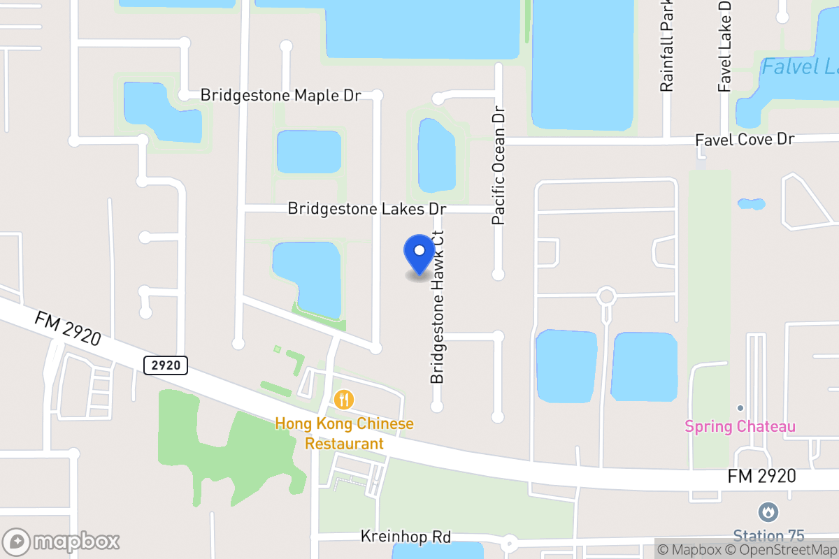 Map of 22115 Bridgestone Hawk Ct, Spring