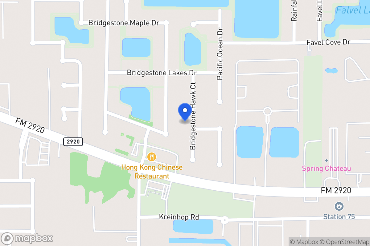 Map of 22103 Bridgestone Hawk Ct, Spring