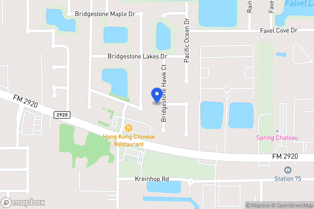 Map of 22027 Bridgestone Hawk Ct, Spring