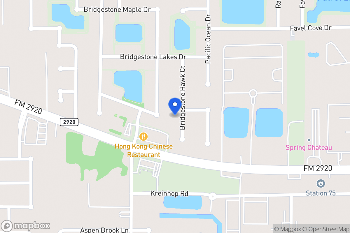 Map of 22023 Bridgestone Hawk Ct, Spring