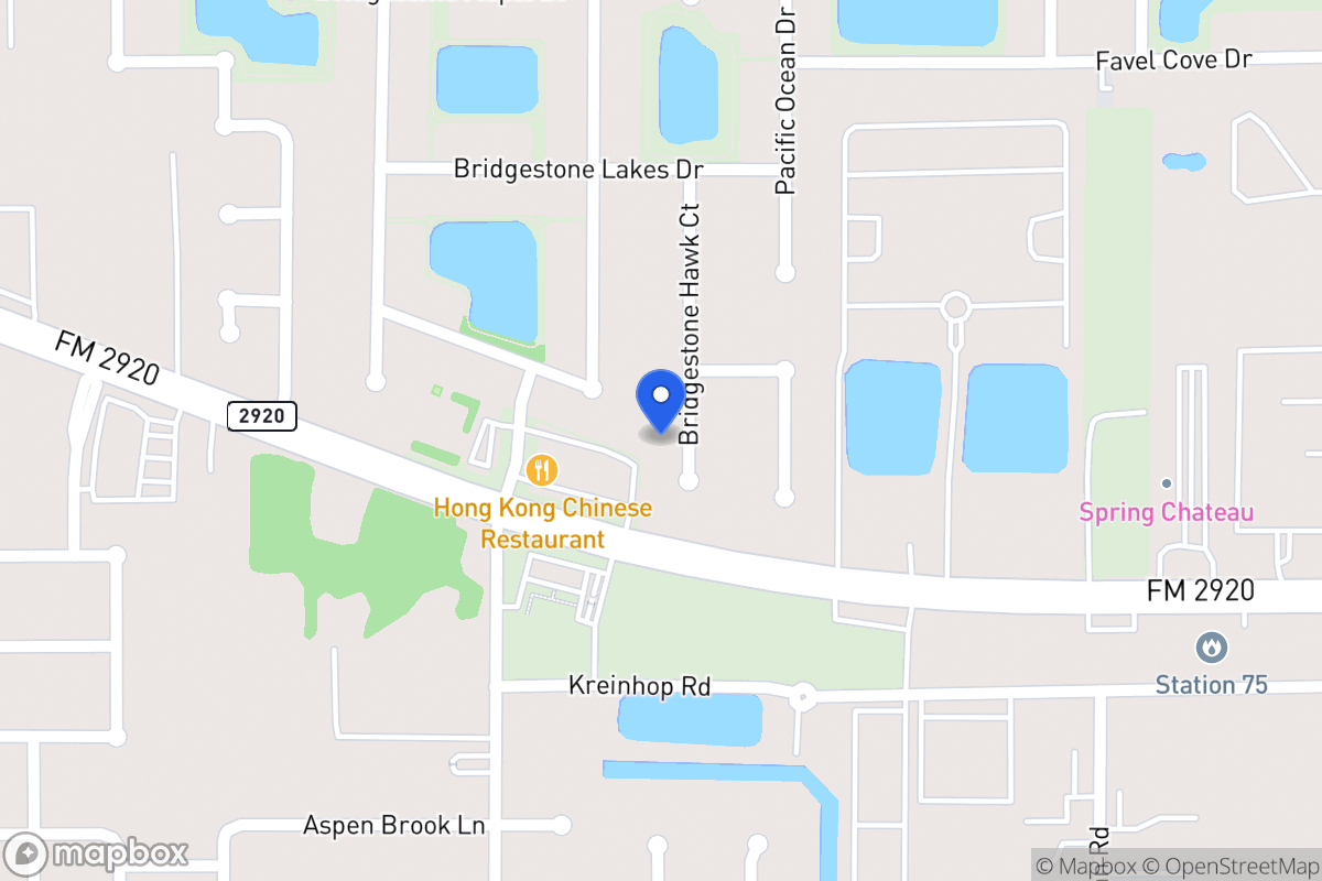 Map of 22015 Bridgestone Hawk Ct, Spring
