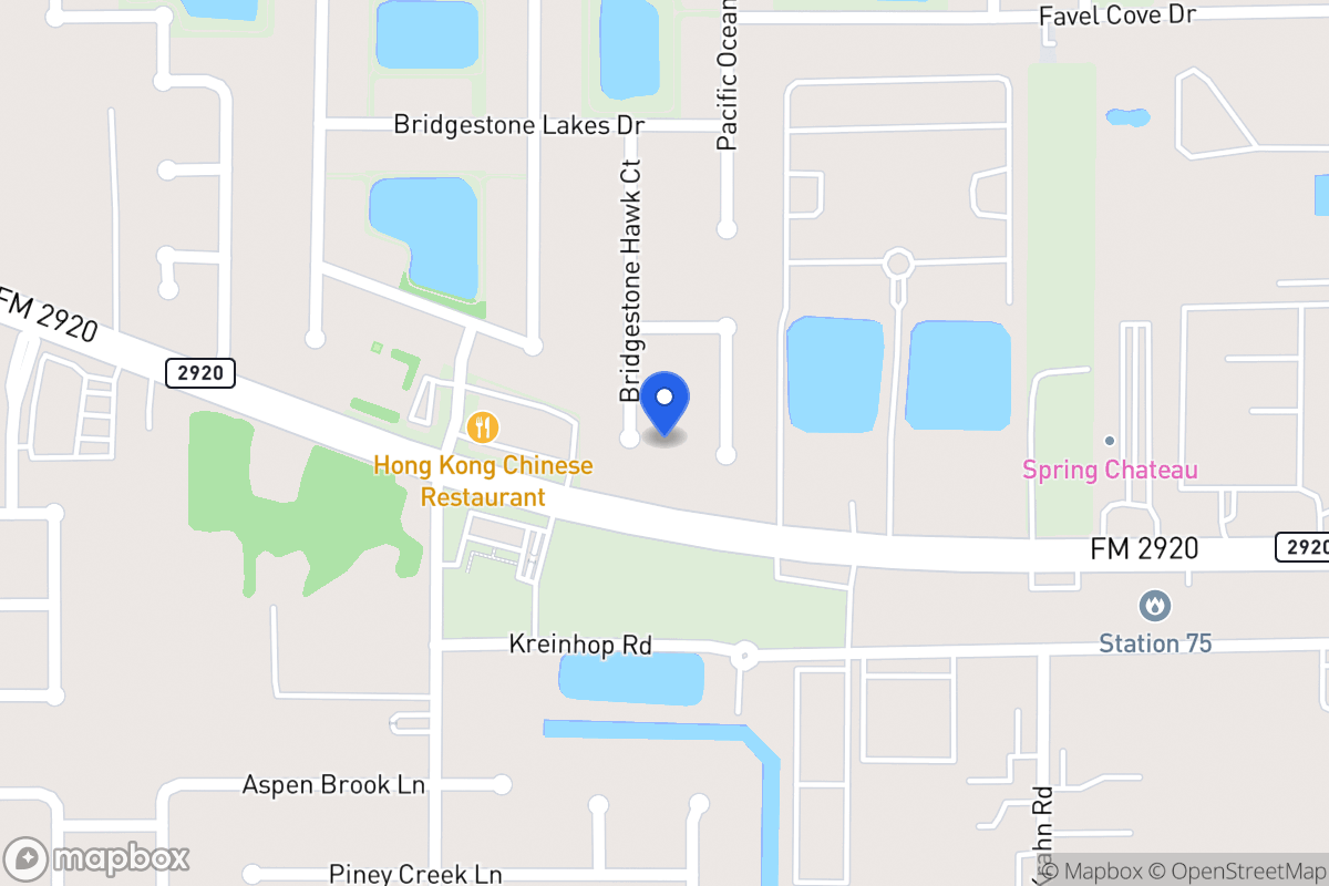 Map of 22006 Bridgestone Hawk Ct, Spring