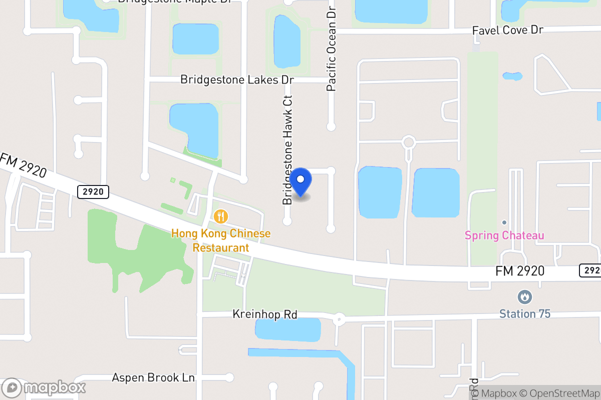 Map of 22014 Bridgestone Hawk Ct, Spring