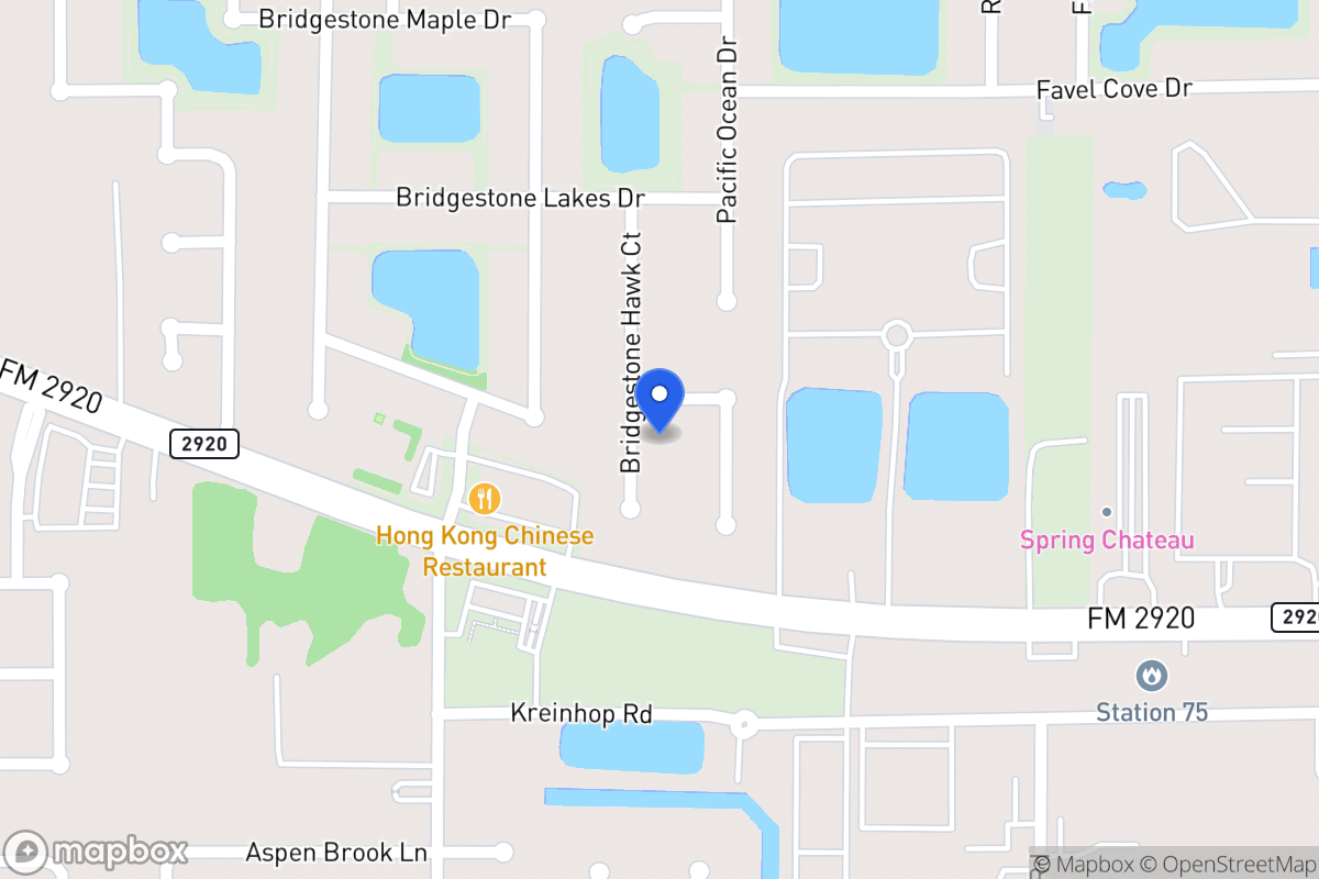 Map of 22018 Bridgestone Hawk Ct, Spring