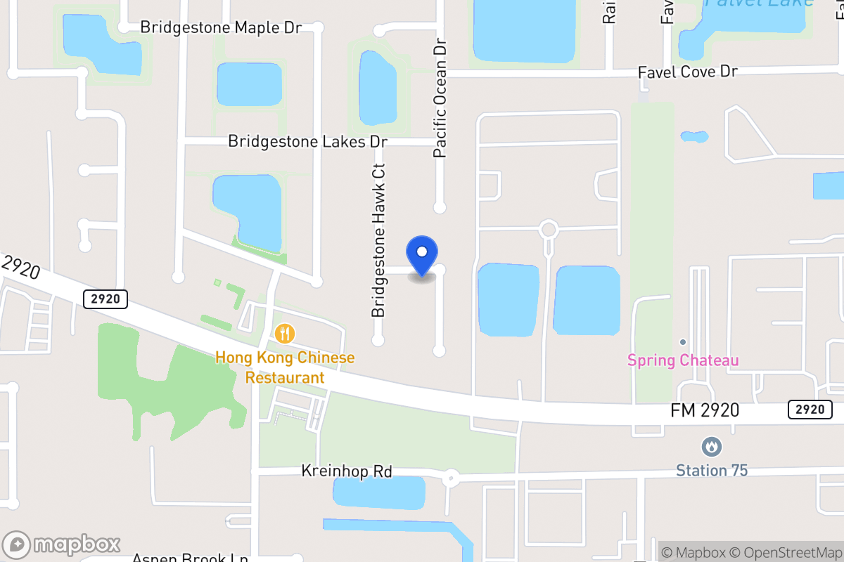 Map of 22031 Bridgestone Eagle Ct, Spring